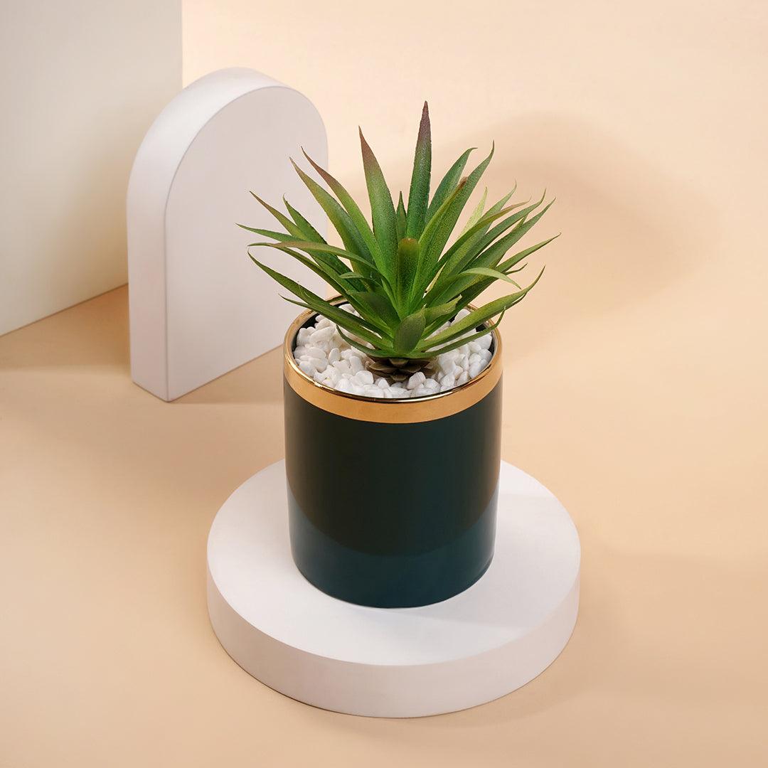 Faux Plant in Planter