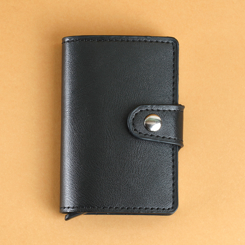 SmartSlide- Leather Card Holder