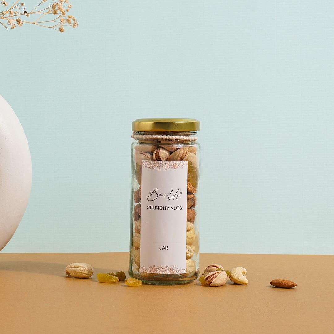 Crunchy Nuts in a Jar
