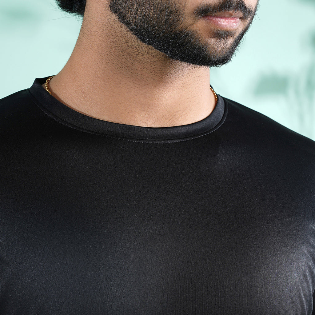 The Flow- Black T-shirt