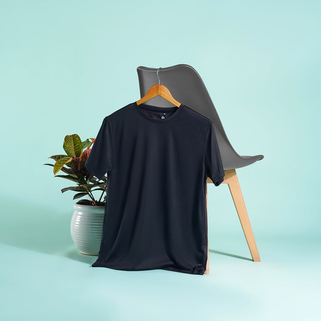 The Flow- Black T-shirt