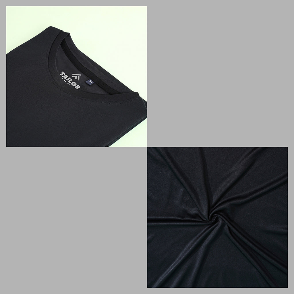 The Flow- Black T-shirt