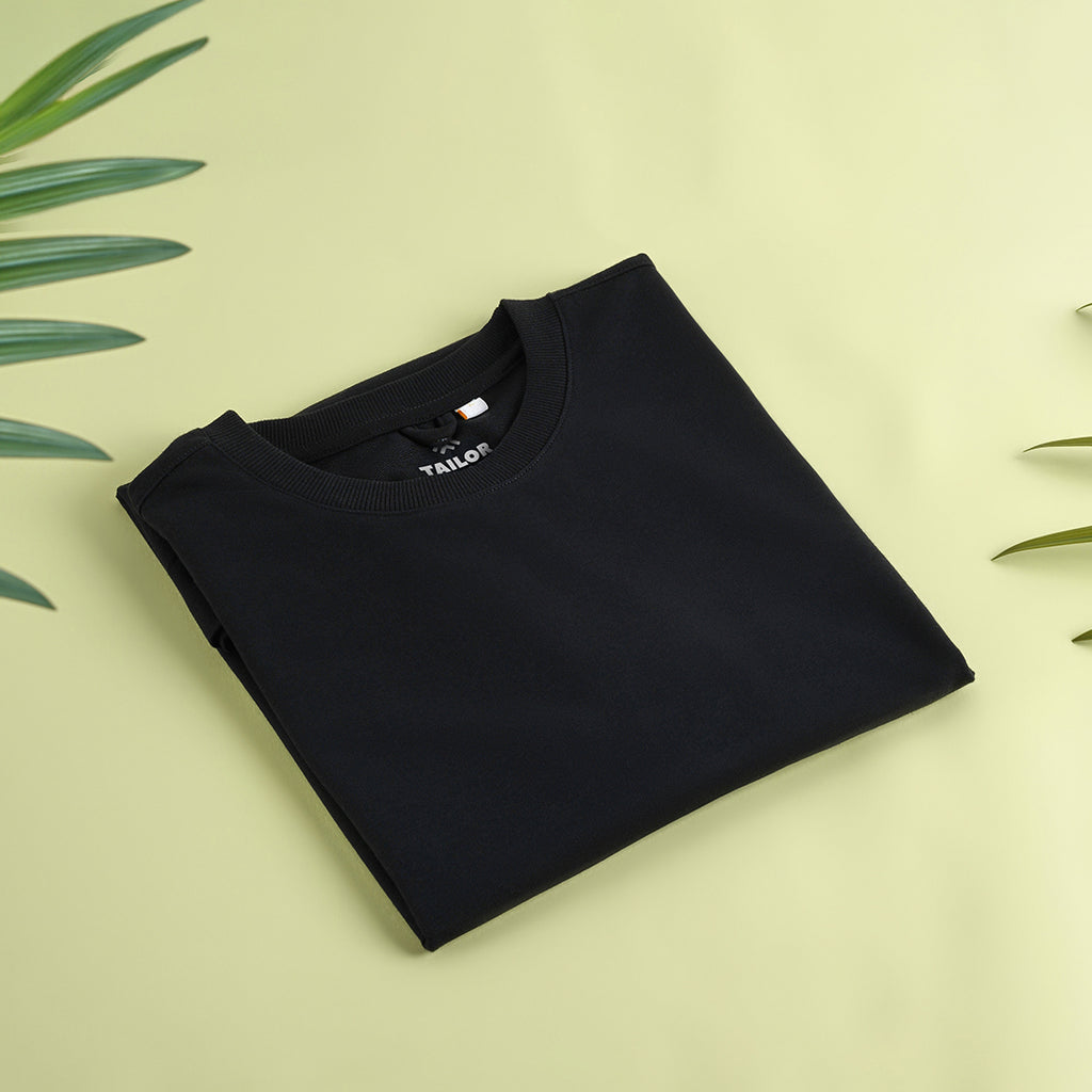 Laidback- Black Oversized T-shirt