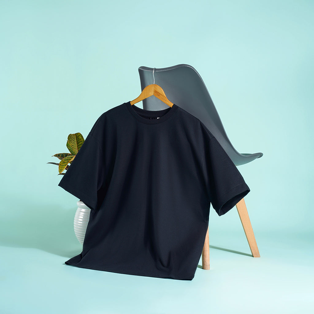 Laidback- Black Oversized T-shirt