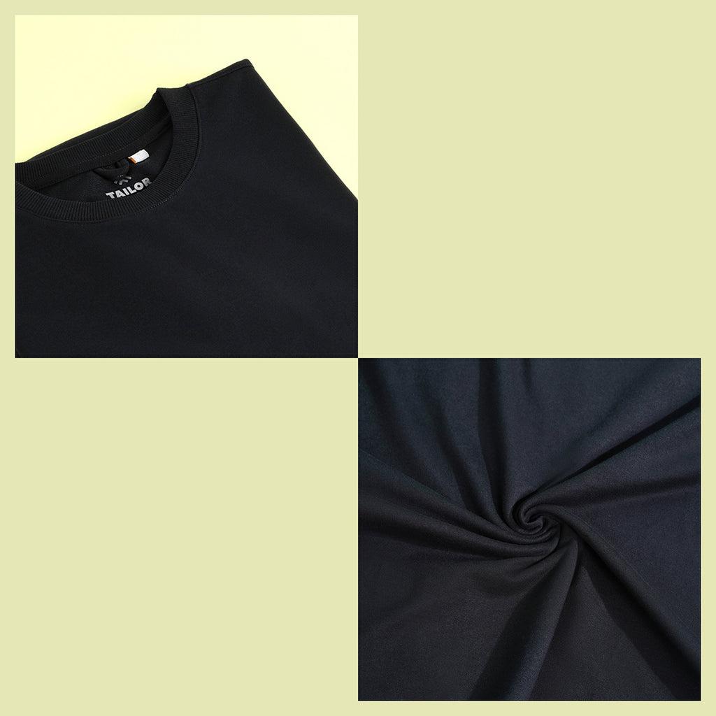 Laidback- Black Oversized T-shirt