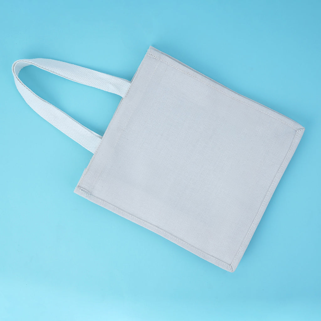Purity- White Jute Bag