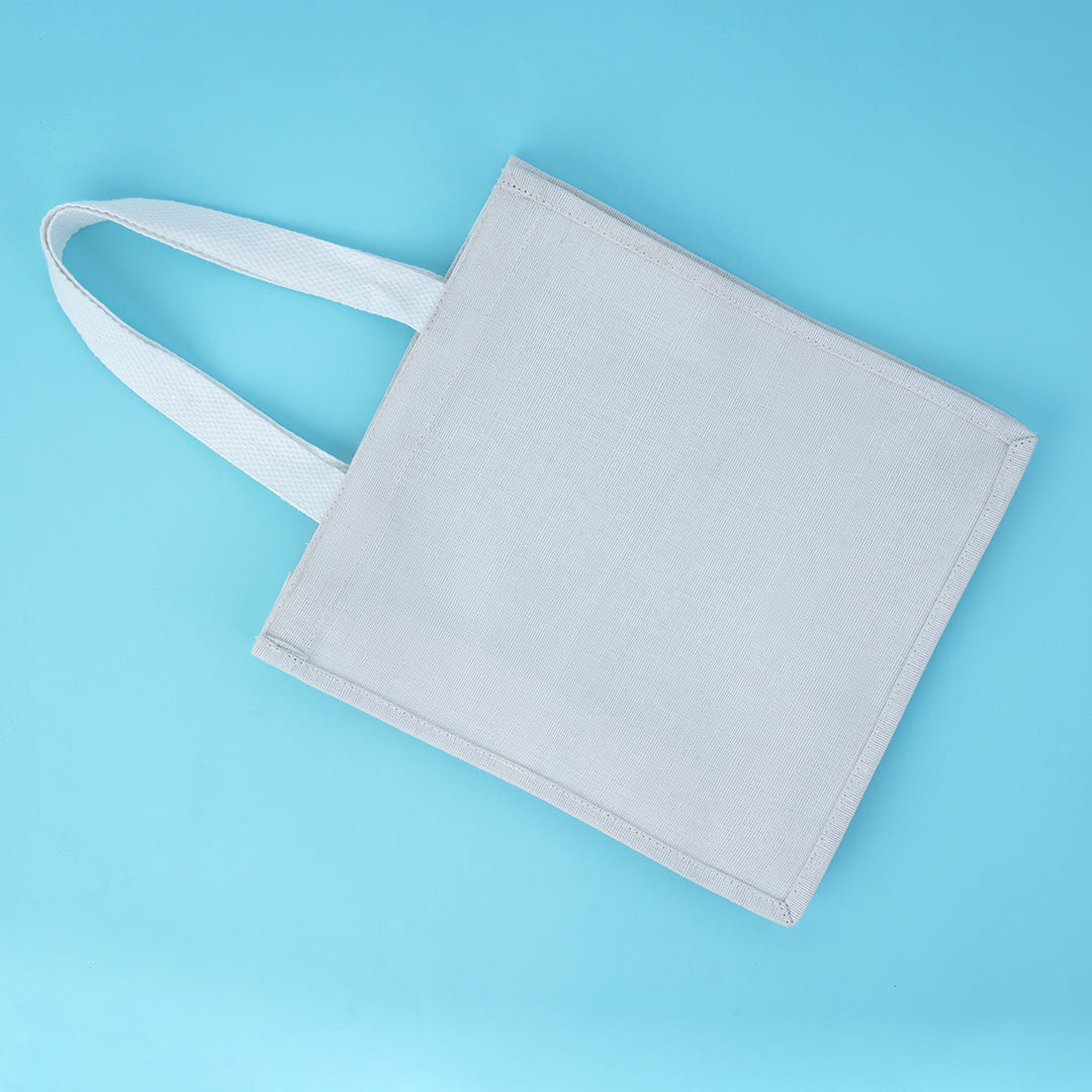 Purity- White Jute Bag
