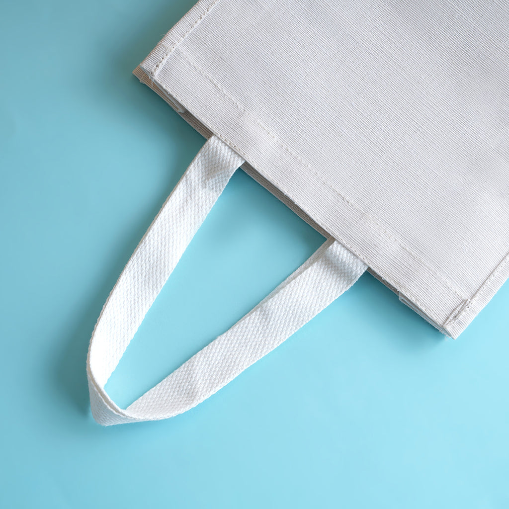 Purity- White Jute Bag