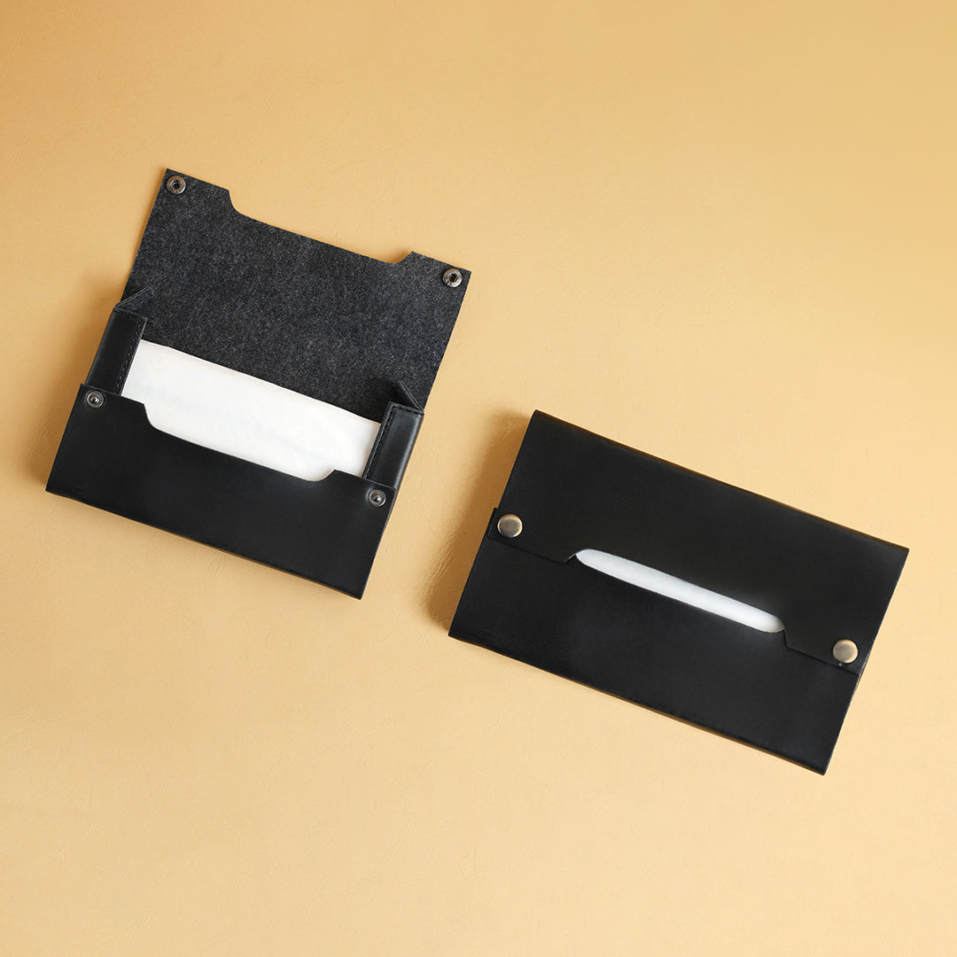 Leather Tissue Box