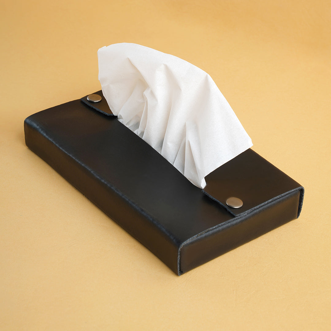Leather Tissue Box