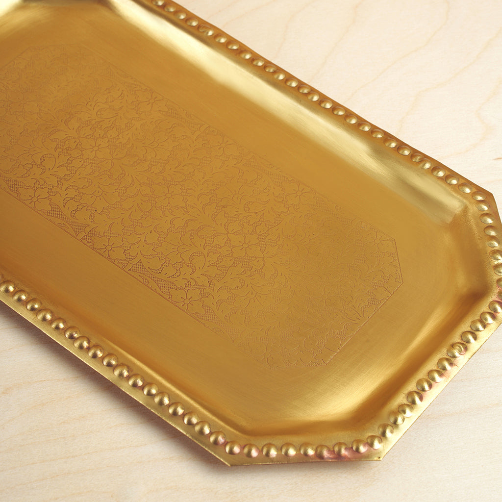Classic Brass Tray