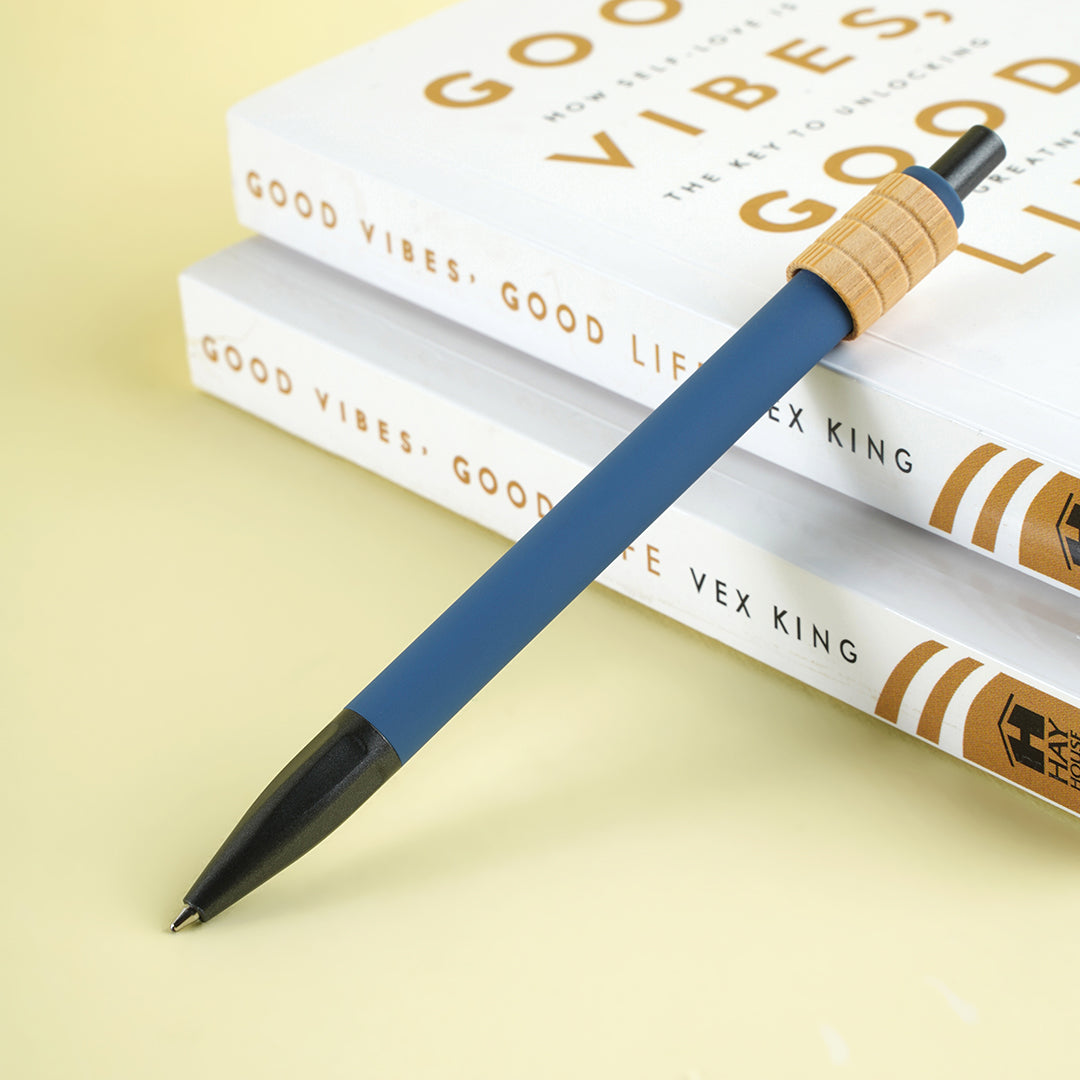 Clear Stroke – Air Force Blue Ballpoint