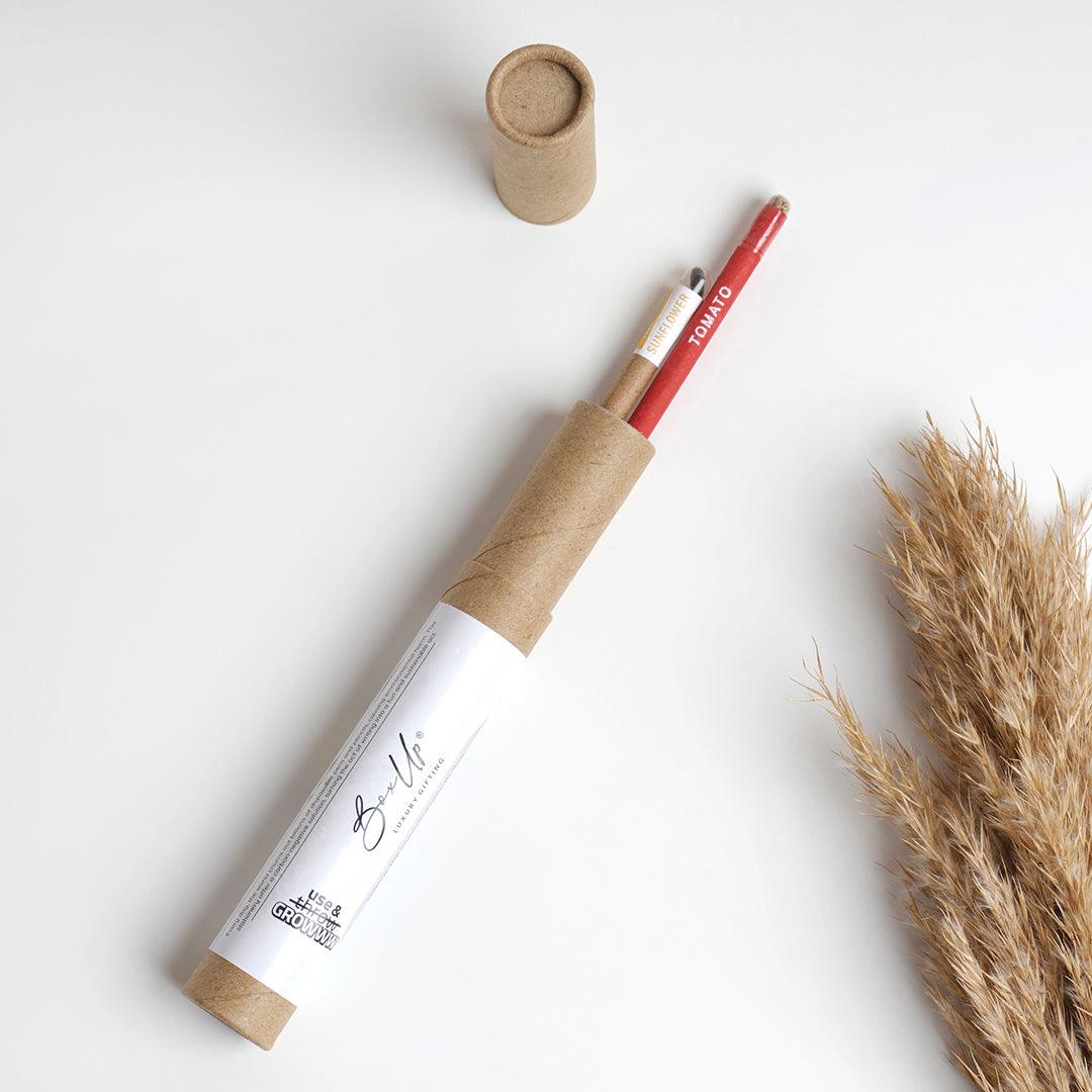 Seed tip pen and pencil