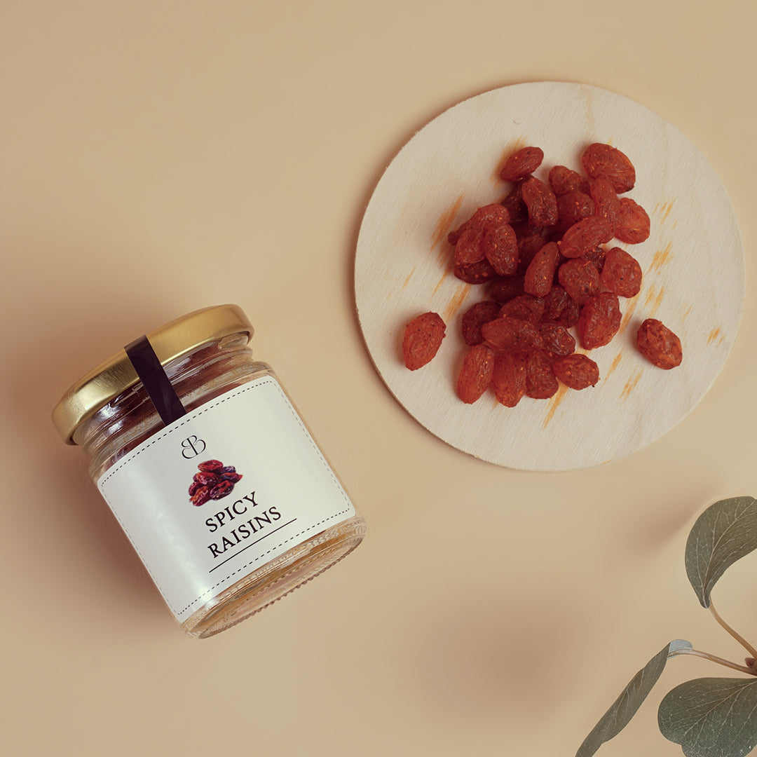 Jar of Spicy Raisins