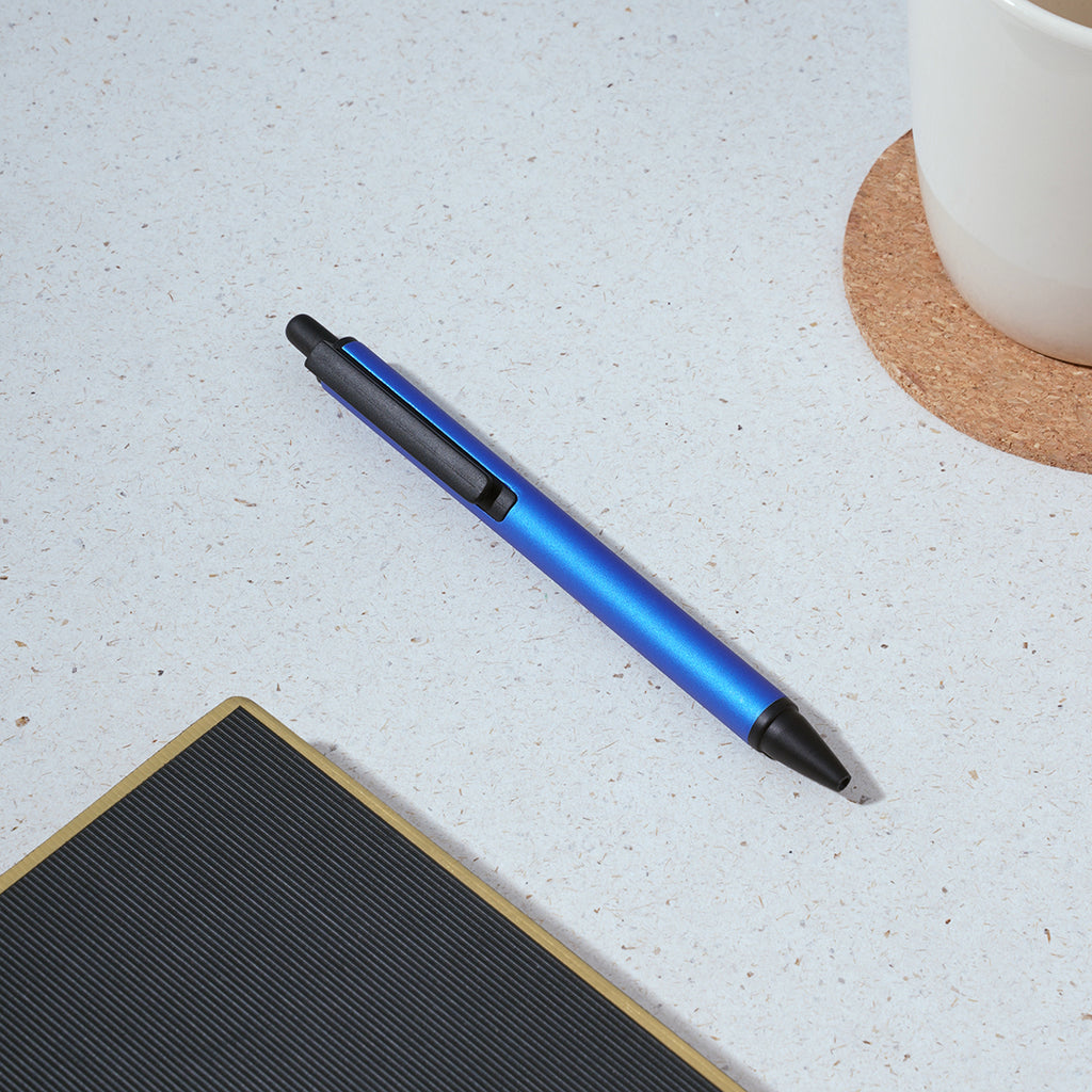 Aqua – Blue Metallic Pen