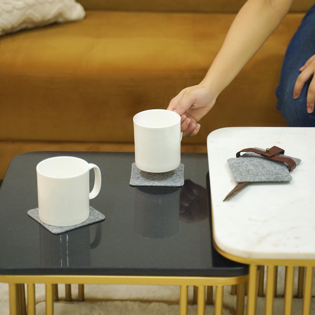 Square coasters - felt